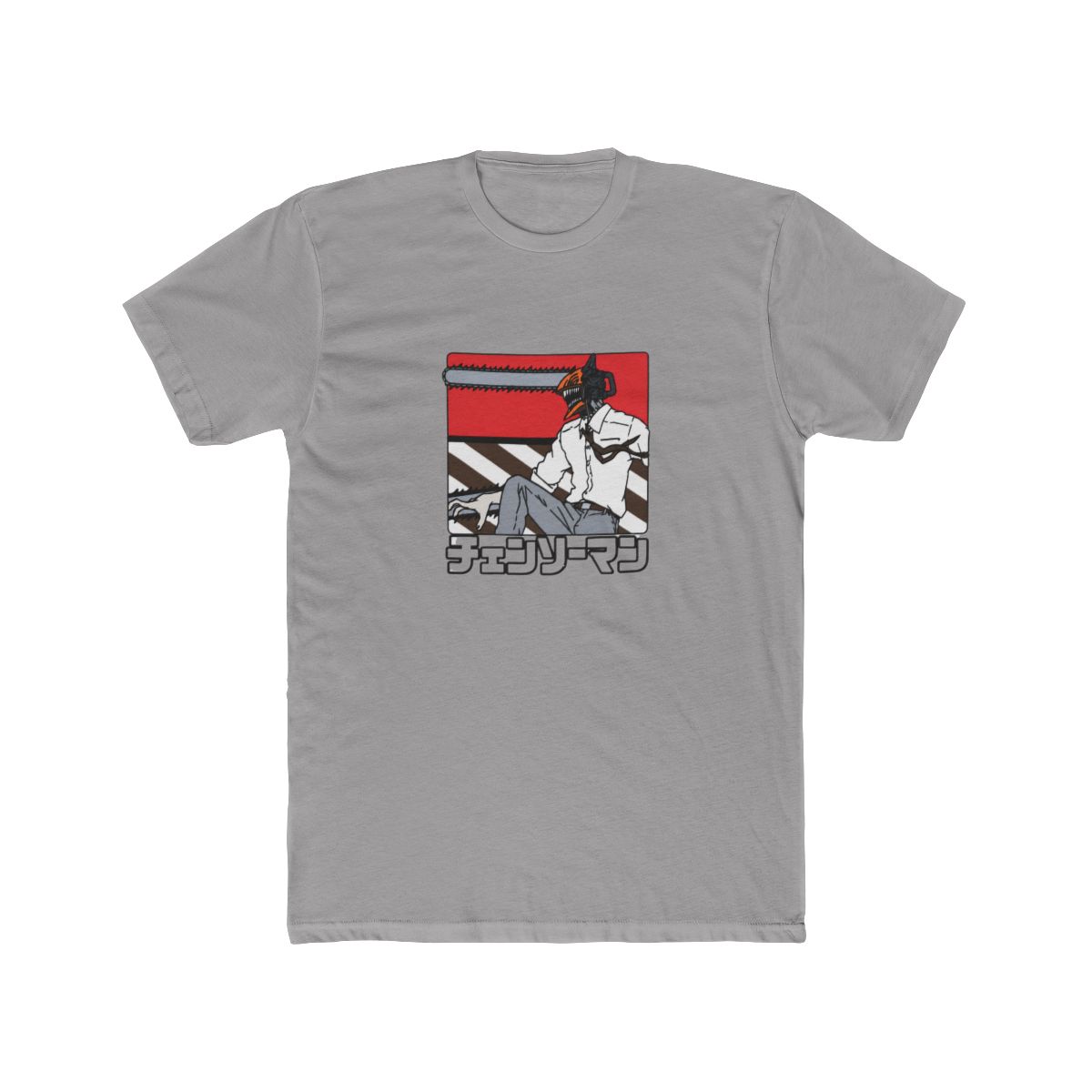 Chainsaw Man Denji Katakana T Shirt - alternate angle 2, merchandise