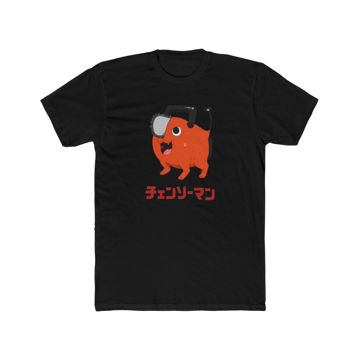 Chainsaw Man Pochita Portrait Ringer T Shirt