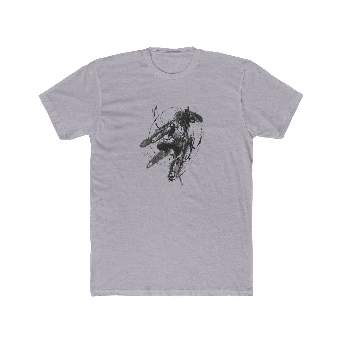 Chainsaw Man Denji in Action T Shirt - alternate angle 5, merchandise