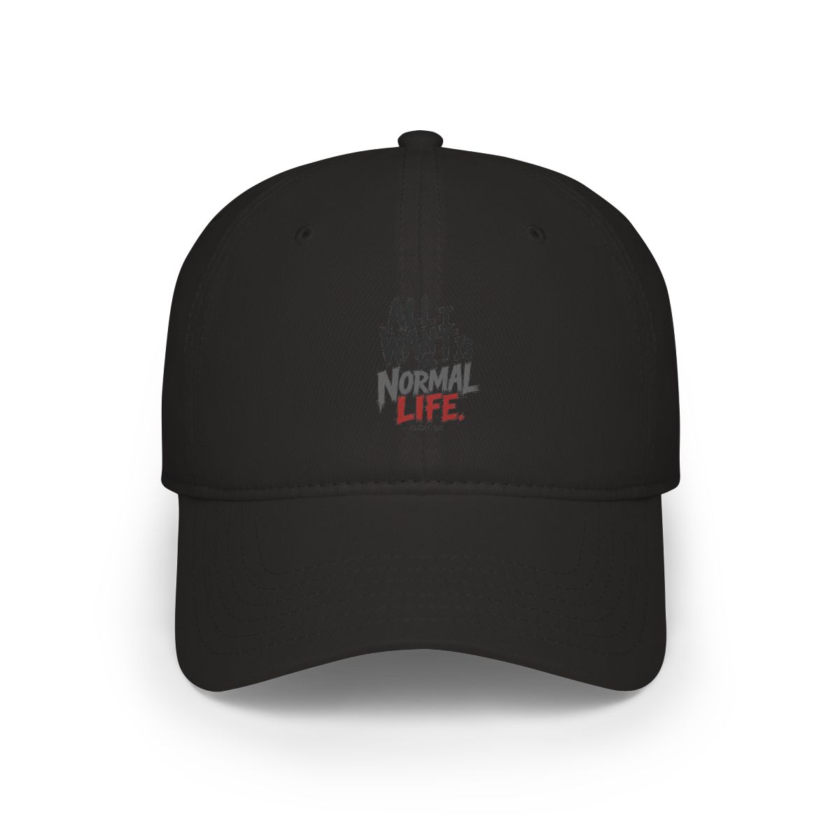 Chainsaw Man "All I want is a normal life." Hat - alternate angle 5, merchandise