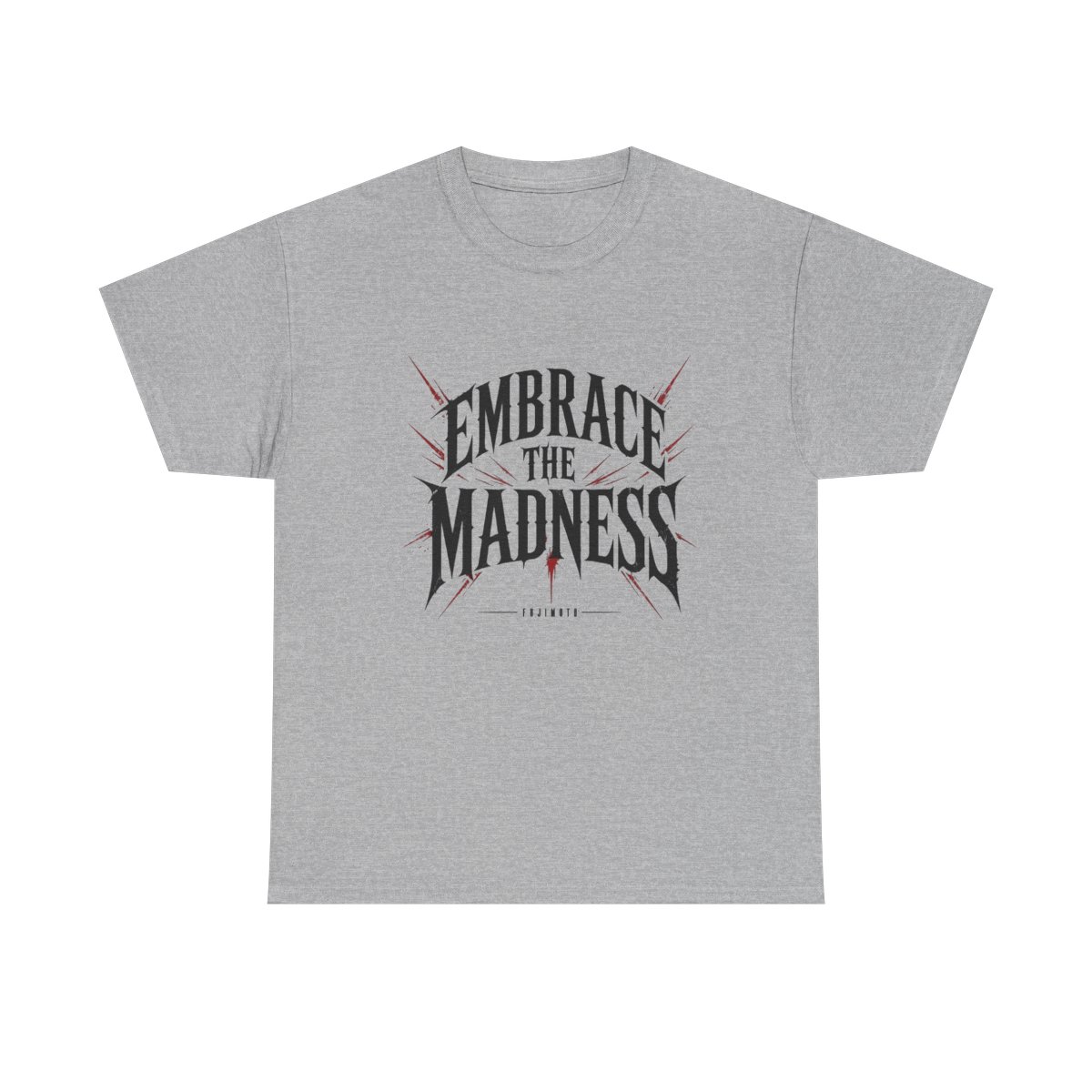Chainsaw Man "Embrace the madness" Unisex Tee - alternate angle 2, merchandise