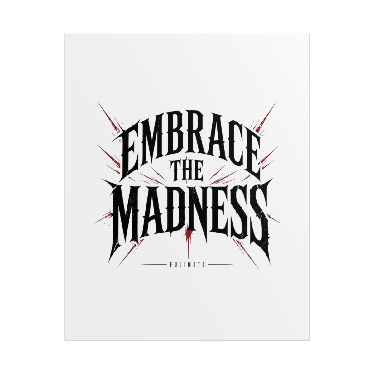 Chainsaw Man "Embrace the madness" Poster - Official Posters & Wall Art merchandise