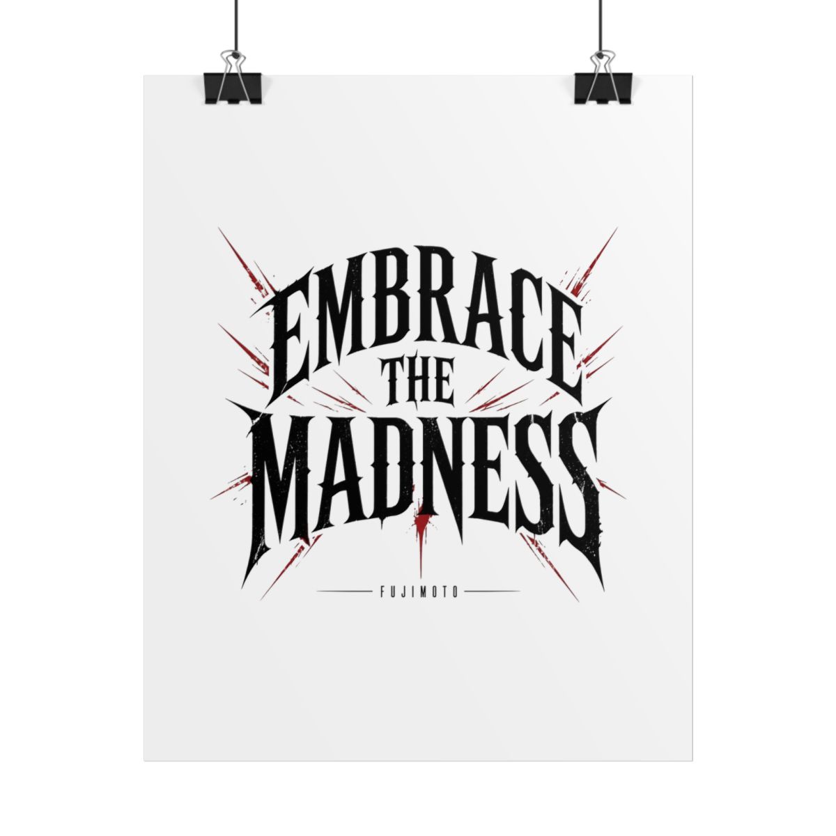 Chainsaw Man "Embrace the madness" Poster