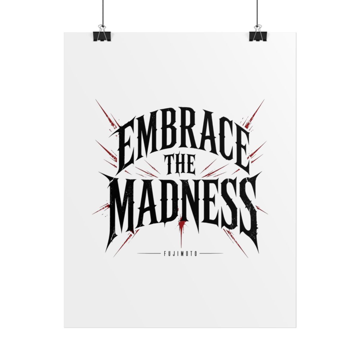Chainsaw Man "Embrace the madness" Poster