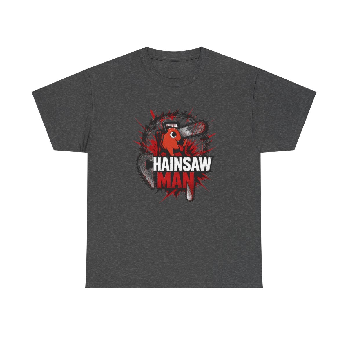 Chainsaw Man "Chainsaw Man" Unisex Tee - alternate angle 3, merchandise