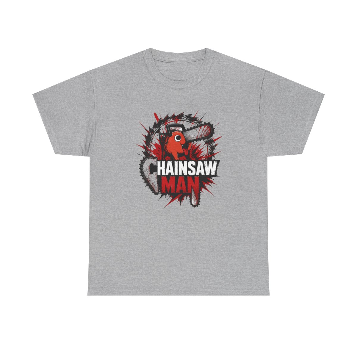 Chainsaw Man "Chainsaw Man" Unisex Tee - alternate angle 2, merchandise