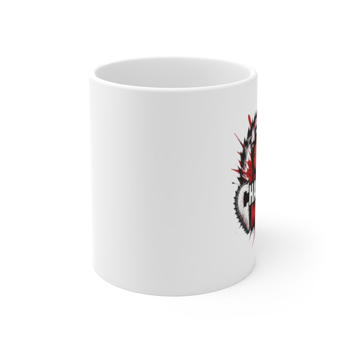 Chainsaw Man "Chainsaw Man" White Mug - alternate angle 1, merchandise