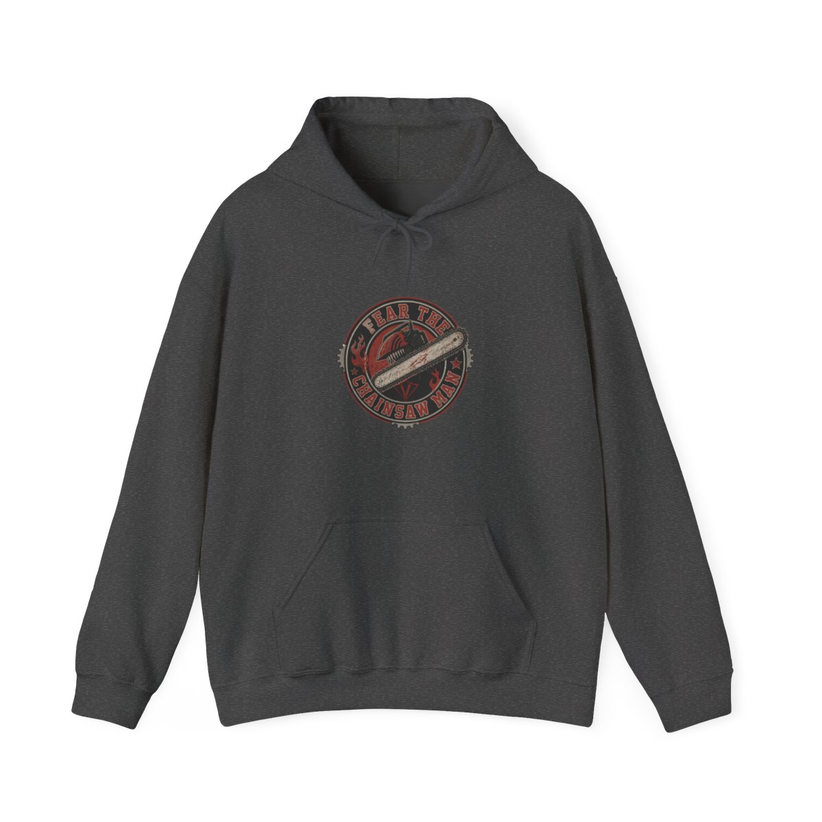 Chainsaw Man "Fear the Chainsaw Man" Hoodie - alternate angle 3, merchandise
