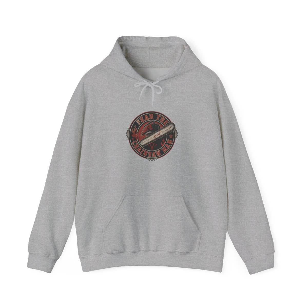 Chainsaw Man "Fear the Chainsaw Man" Hoodie - alternate angle 2, merchandise