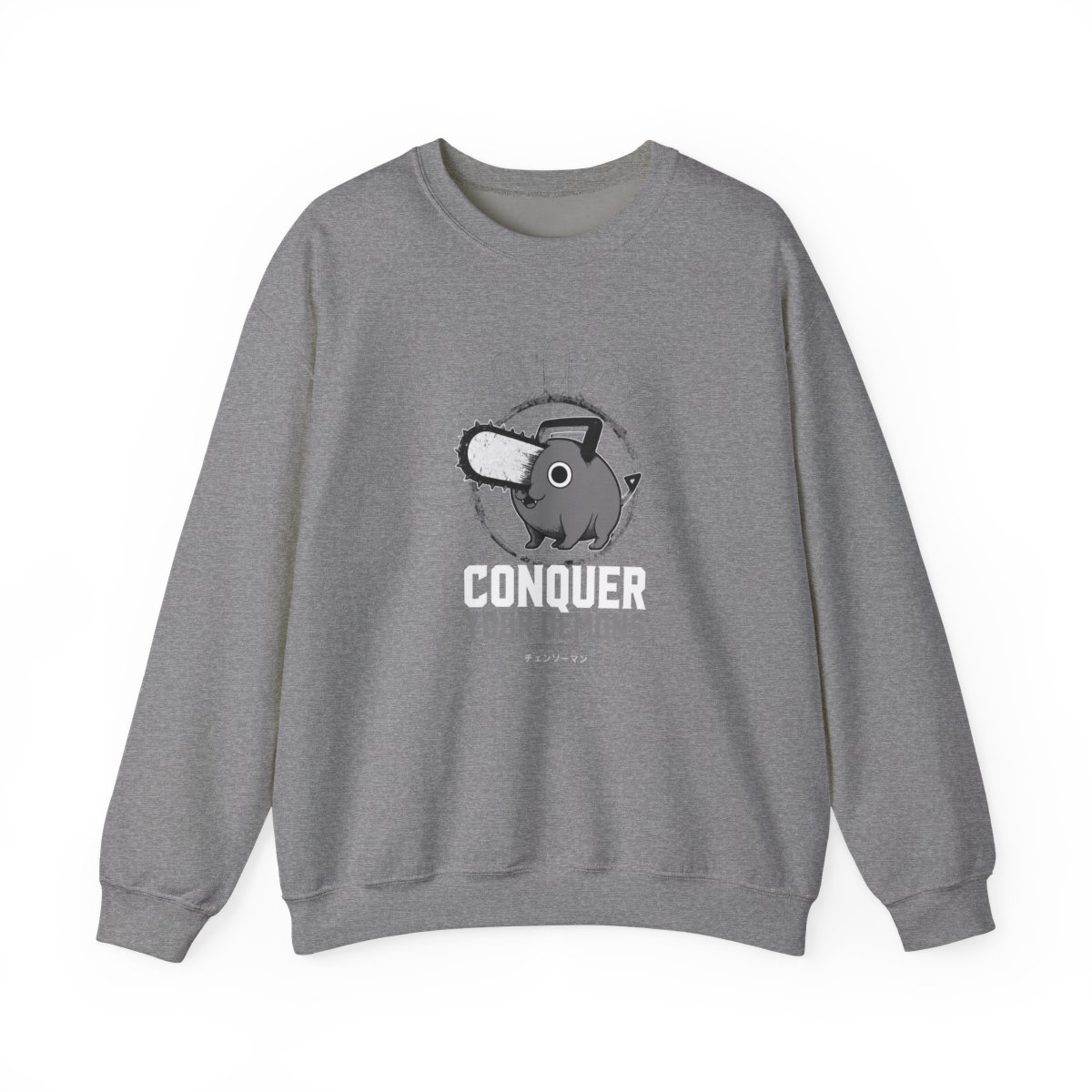 Chainsaw Man "CONQUER YOUR DEMONS" Crewneck