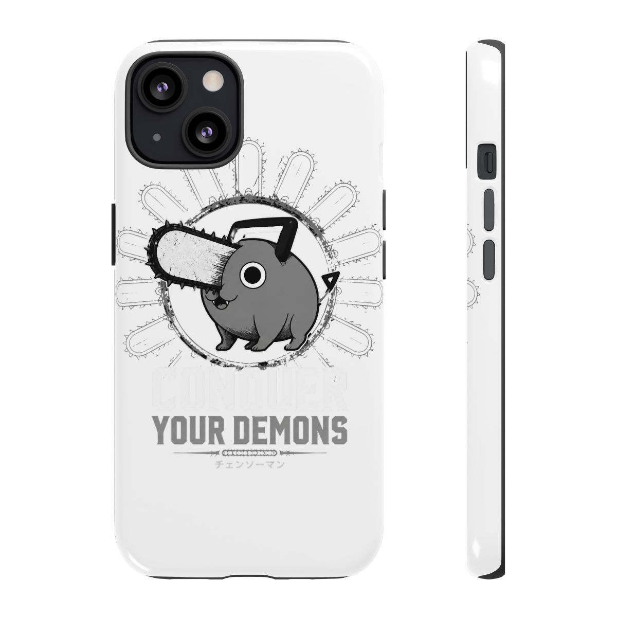 Chainsaw Man "CONQUER YOUR DEMONS" Phone Case