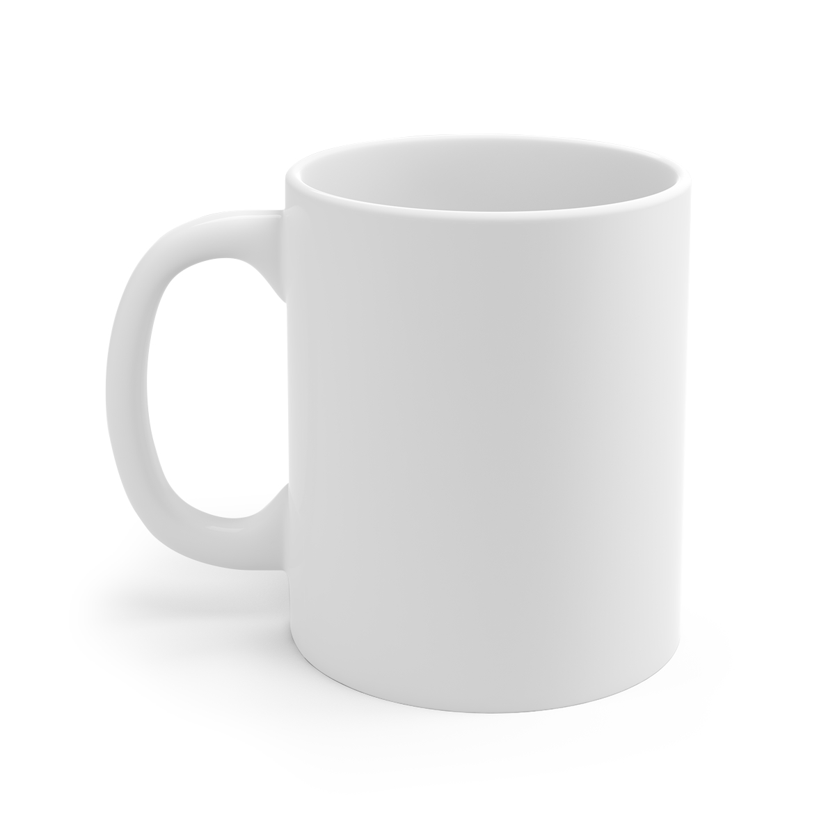Chainsaw Man "CONQUER YOUR DEMONS" White Mug - alternate angle 2, merchandise
