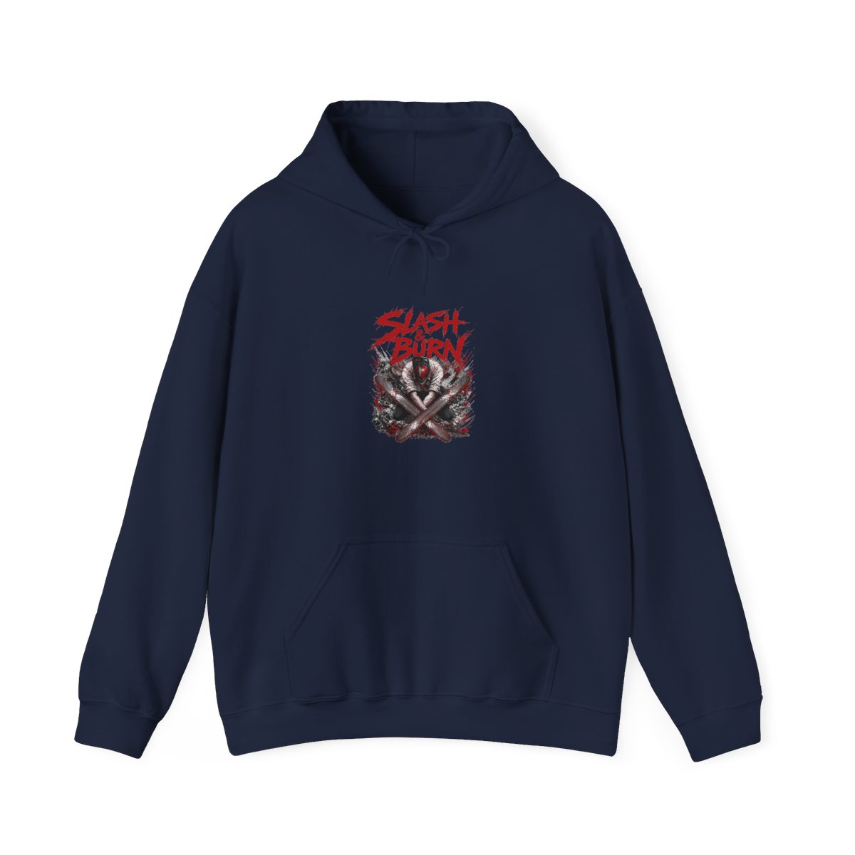 Chainsaw Man "Slash & Burn" Hoodie - alternate angle 3, merchandise