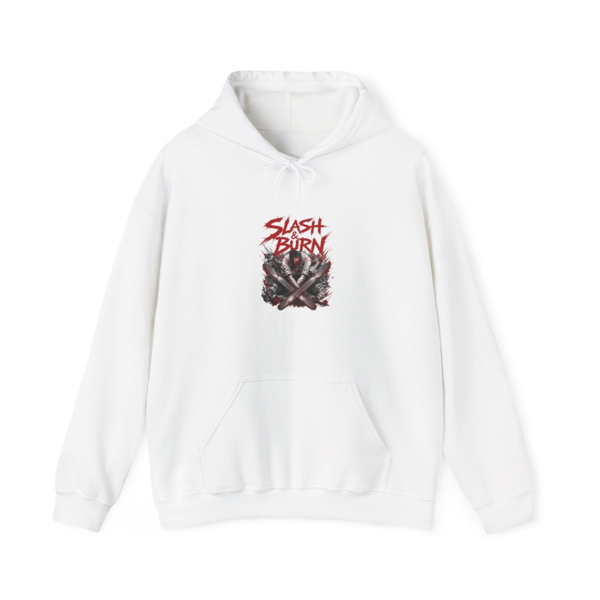 Chainsaw Man "Slash & Burn" Hoodie - alternate angle 2, merchandise