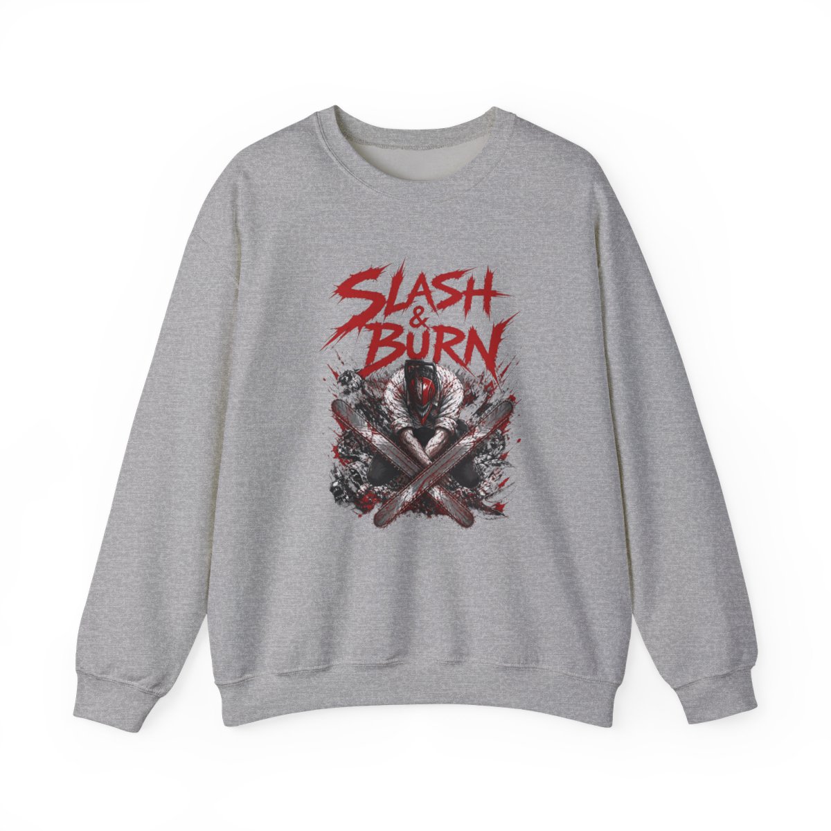 Chainsaw Man "Slash & Burn" Crewneck - Official Sweatshirts merchandise