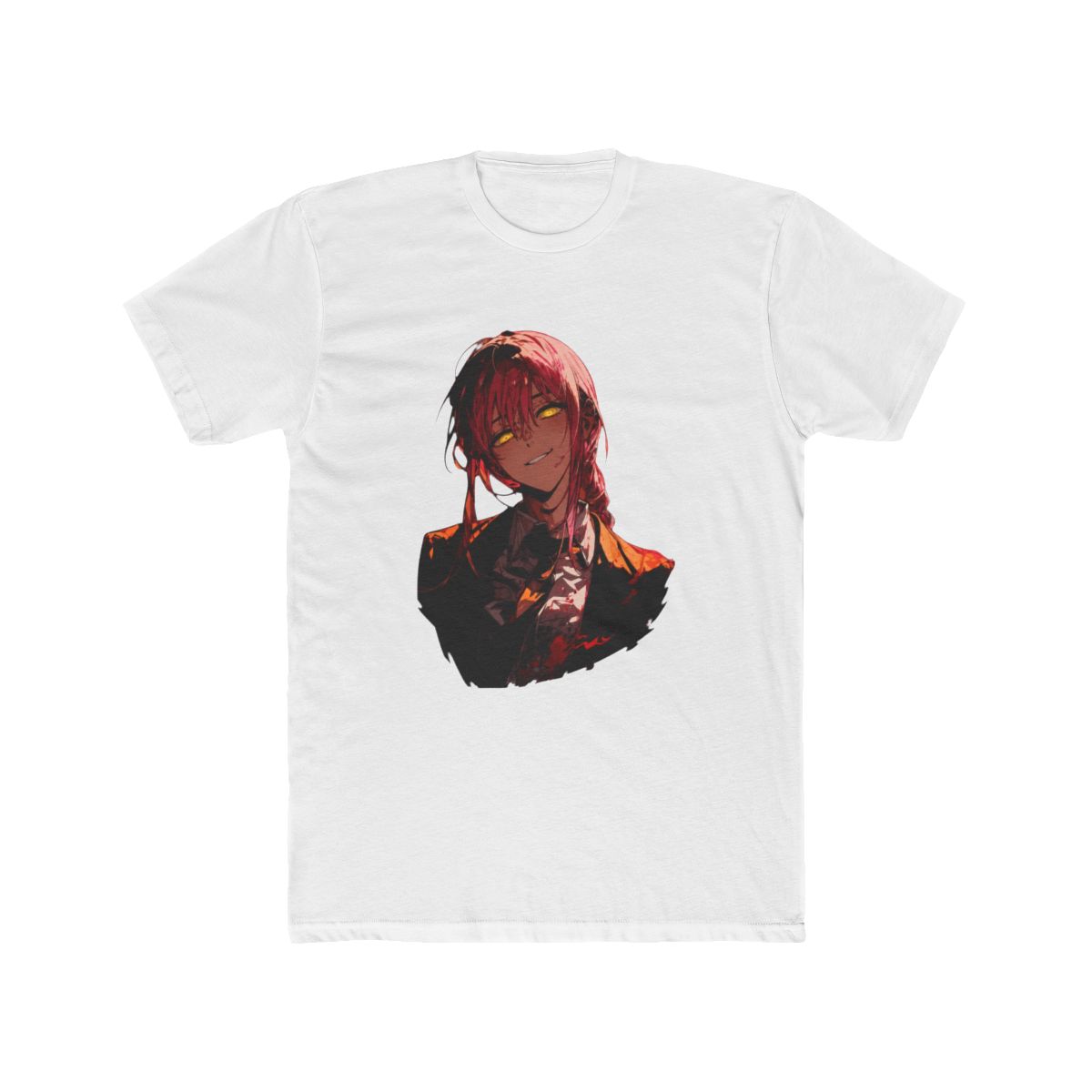 Makima Chainsaw Man Domination Anime Art T Shirt - alternate angle 5, merchandise
