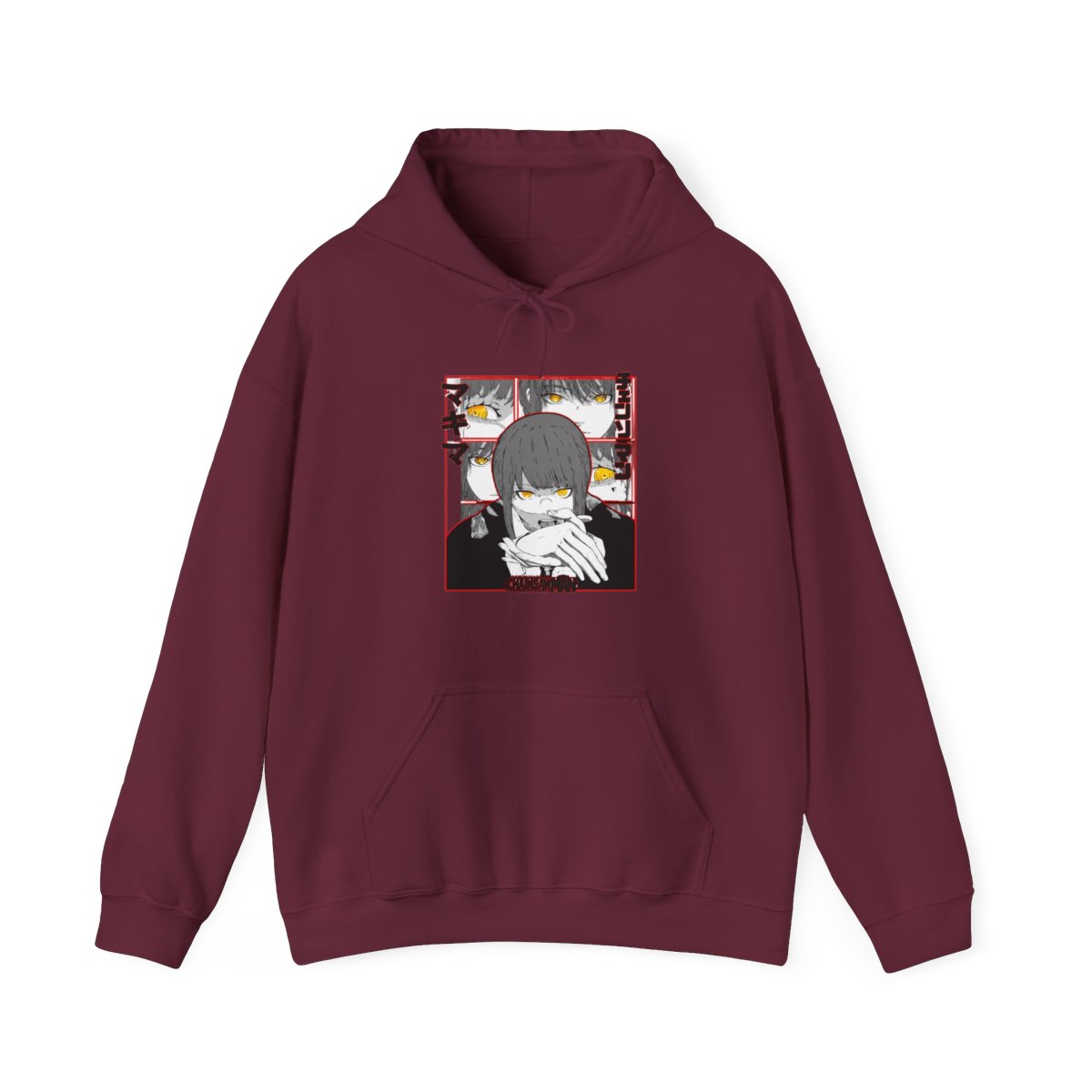 Makima Devilish Hoodie Chainsaw Man Fiend Look - alternate angle 2, merchandise