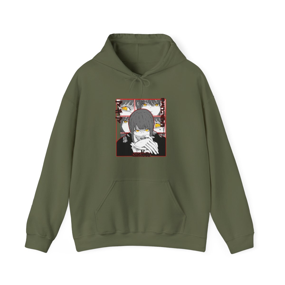 Makima Devilish Hoodie Chainsaw Man Fiend Look - alternate angle 2, merchandise
