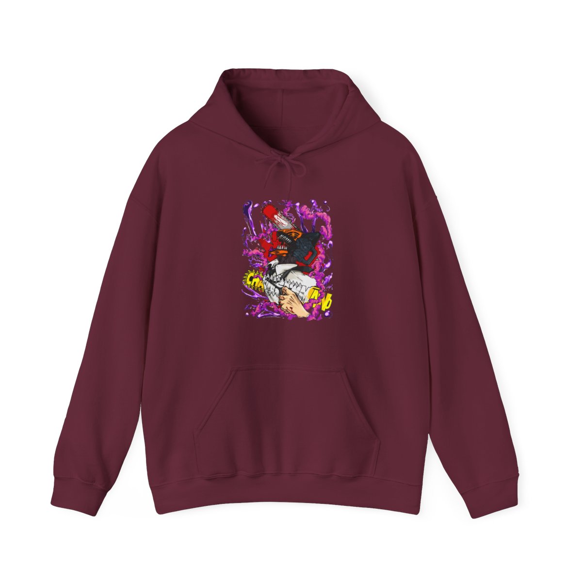 Chainsaw Man Hoodie Denji Devil Hunter Red Chains