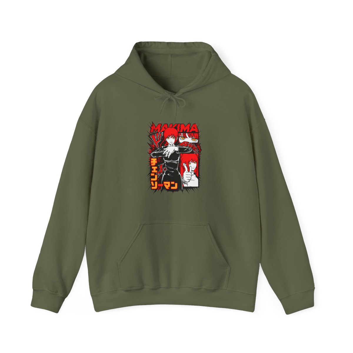 Makima Control Hoodie Chainsaw Man Fiendish - alternate angle 4, merchandise