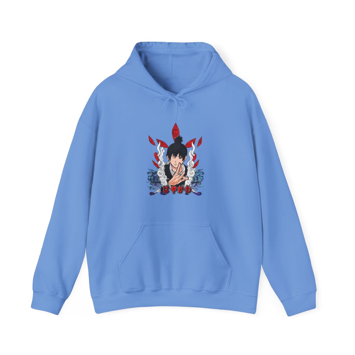 Aki Chainsaw Man Hoodie Fiery Devil Contract Flame - alternate angle 4, merchandise