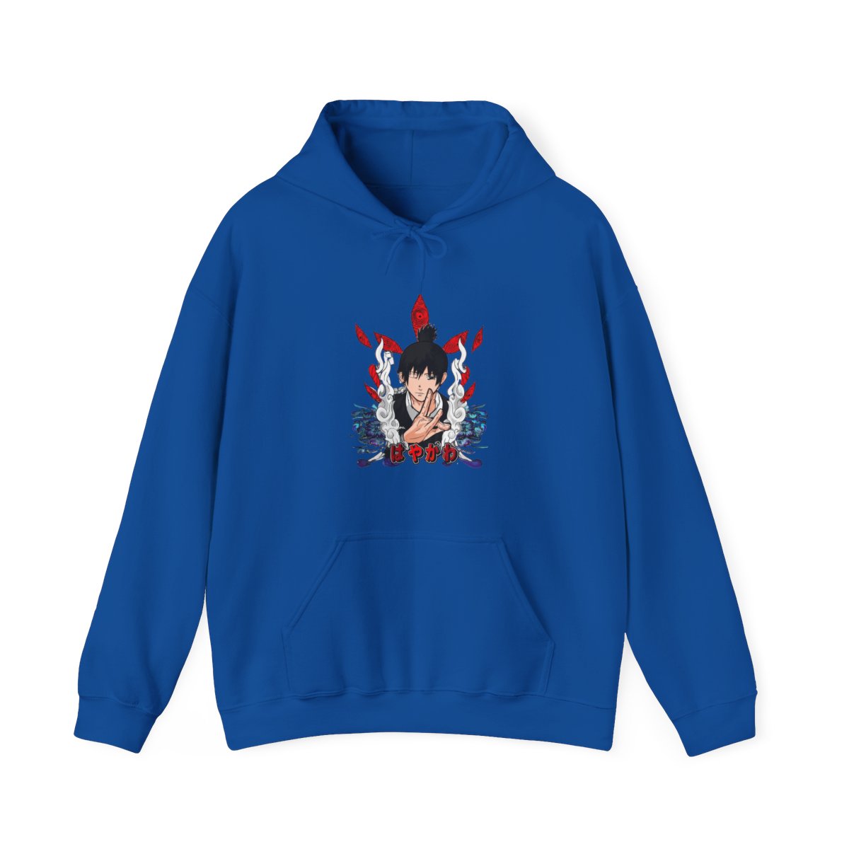 Aki Chainsaw Man Hoodie Fiery Devil Contract Flame - alternate angle 5, merchandise