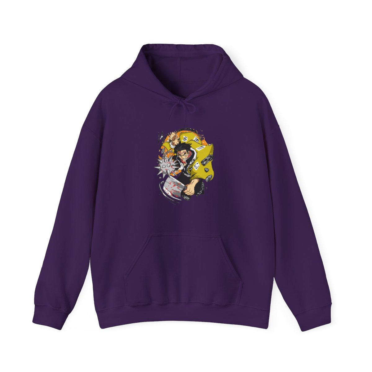 Chainsaw Man Hoodie Denji Chainsaw Hero Jumper - alternate angle 4, merchandise