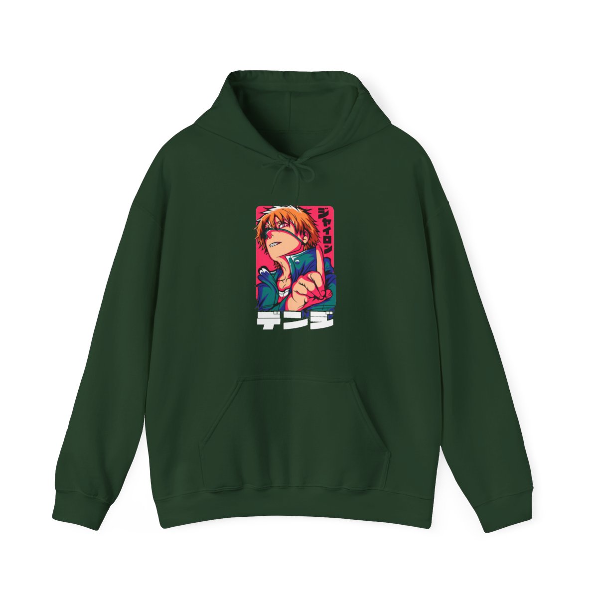 Denji Hoodie Chainsaw Man Devil Hunter Chainsaw Power - alternate angle 5, merchandise
