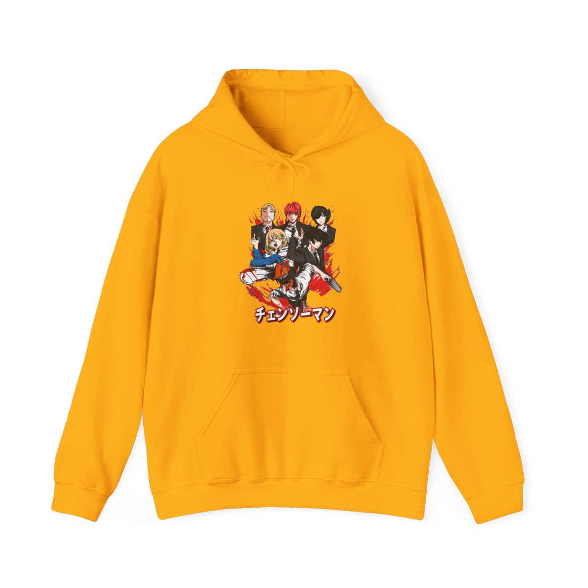 Chainsaw Man Hoodie Katana Man Devil Hunter Villain - alternate angle 2, merchandise