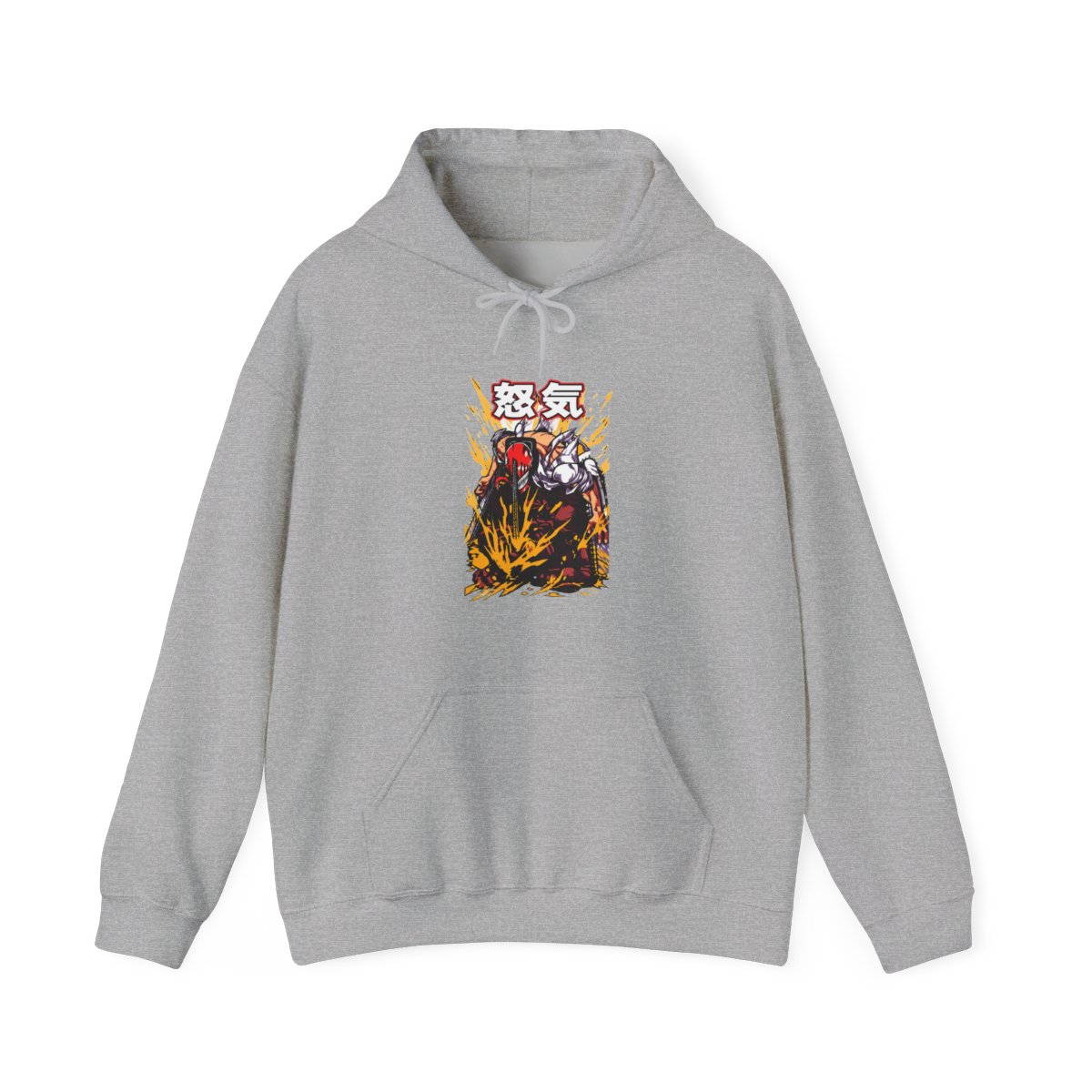 Chainsaw Man Hoodie Denji Devil Hunter Rage Flames