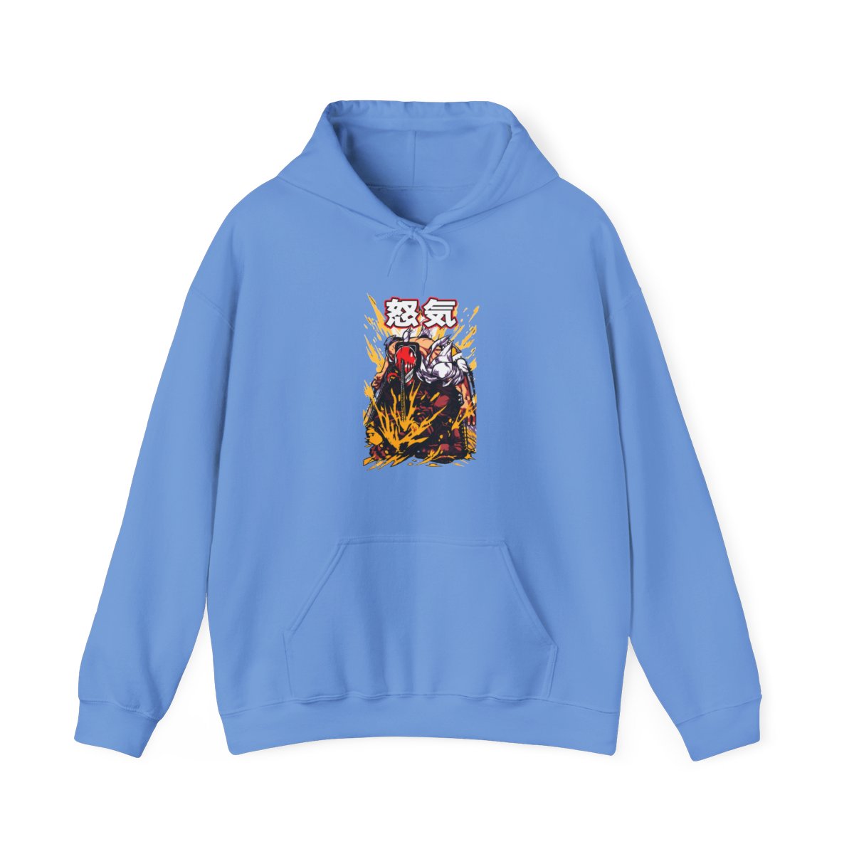 Chainsaw Man Hoodie Denji Devil Hunter Rage Flames - alternate angle 5, merchandise