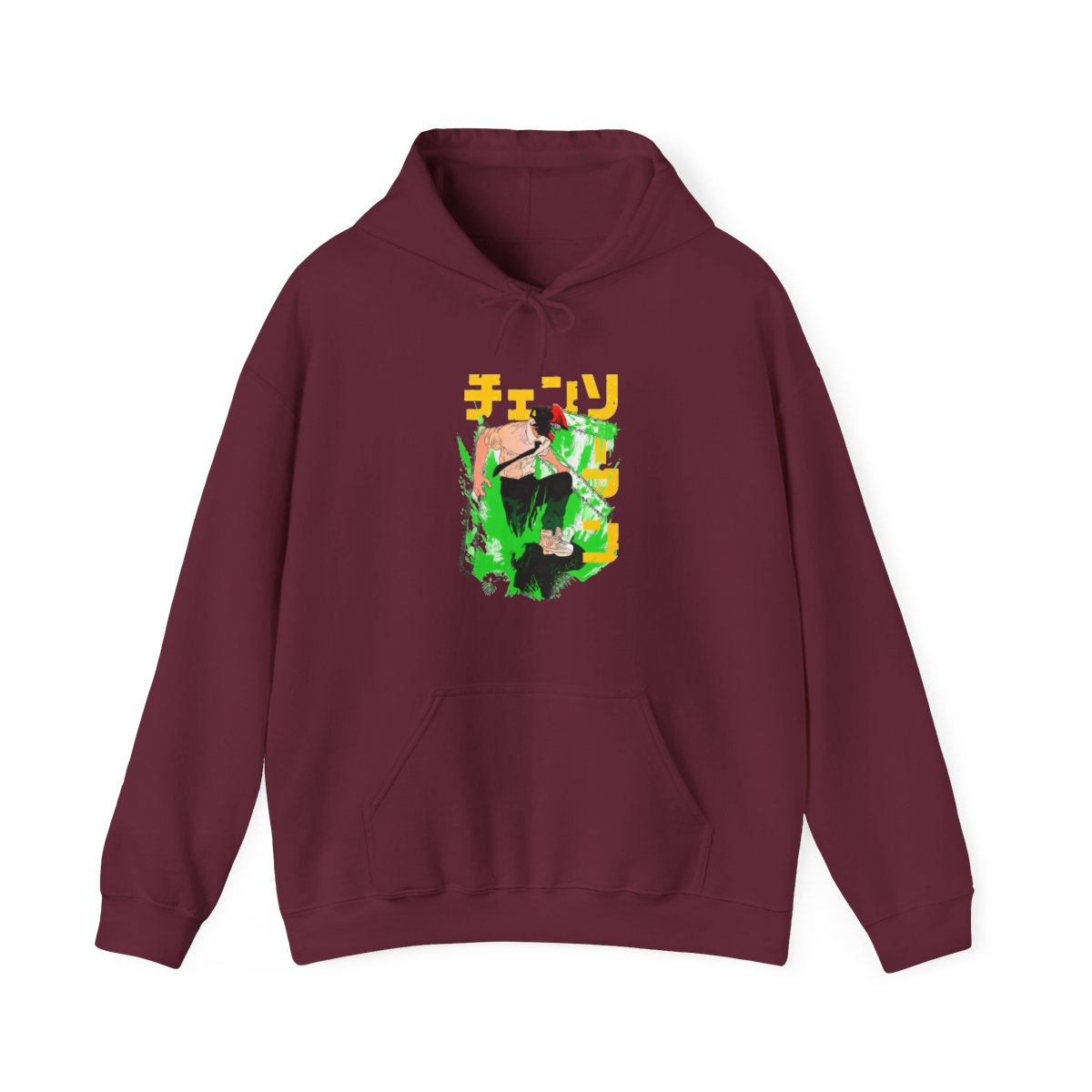 Denji Chainsaw Man Hoodie Devil Hunter Fierce Strike
