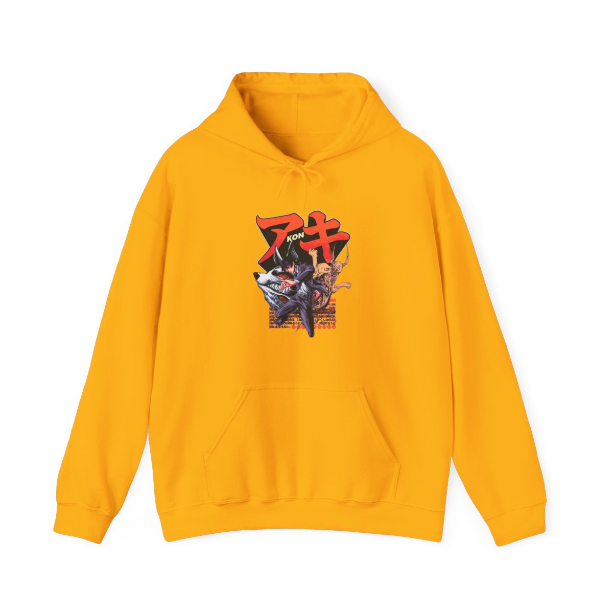 Aki Hayakawa Chainsaw Man Fox & Future Devil Hoodie - alternate angle 2, merchandise