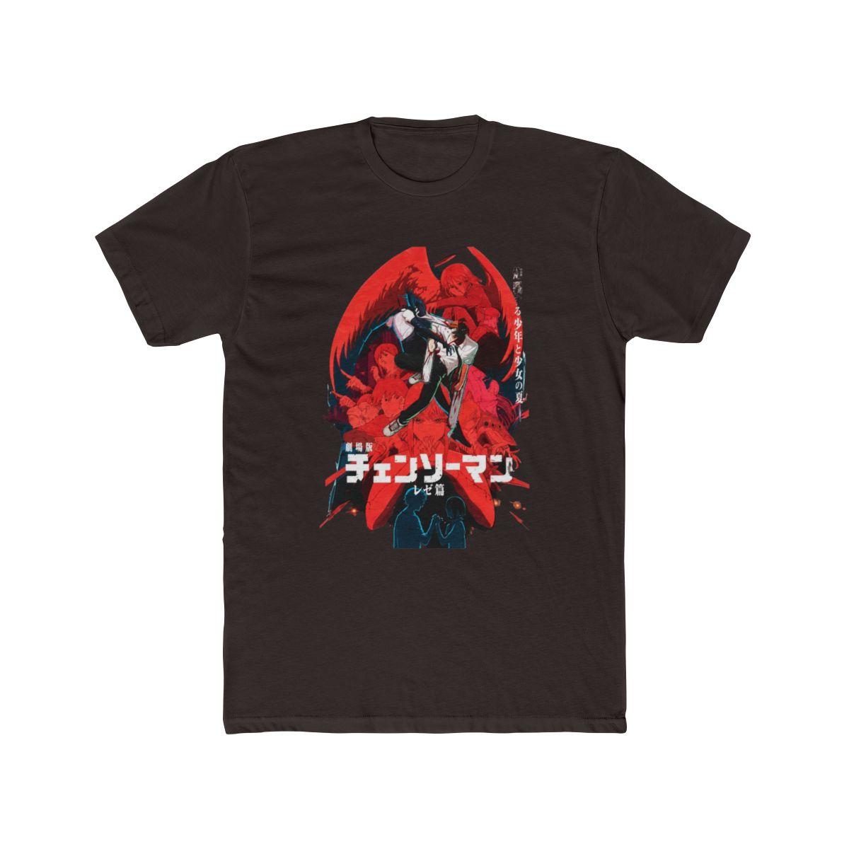 Chainsaw Man - The Movie: Reze Arc - Bomb Girl Vs. Chainsaw Man T Shirt - Crunchyroll Exclusive - alternate angle 2, merchandise
